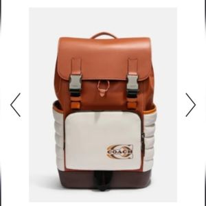 Track backpack in color block